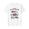 T-shirt Cars blanc homme/femme - miniature