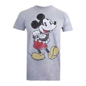 T-shirt Mickey gris (sports) homme