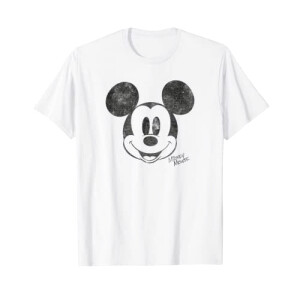 T-shirt Mickey blanc homme/femme