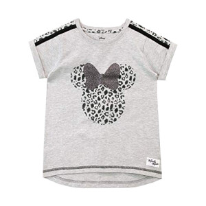 T-shirt Minnie gris fille