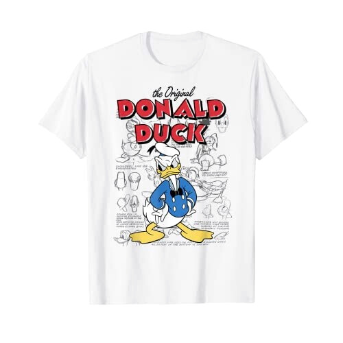 T-shirt Donald blanc homme/femme