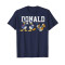 T-shirt Donald bleu homme/femme - miniature