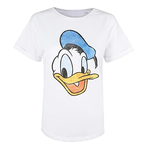 T-shirt Donald blanc femme