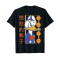 T-shirt Donald noir homme/femme - miniature