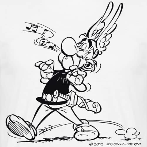 T-shirt Obélix - Astérix - blanc homme variant 0 