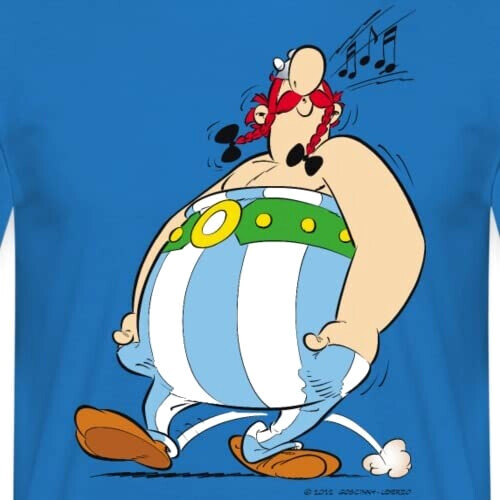 T-shirt Obélix - Astérix - bleu royal homme variant 0 