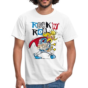 T-shirt Obélix, Assurancetourix - Astérix - blanc homme