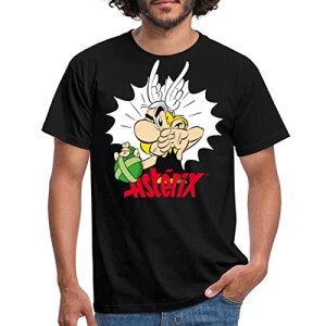 T-shirt Obélix, Potion magique - Astérix - noir homme
