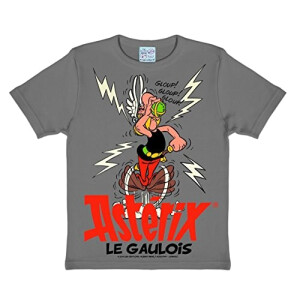 T-shirt Astérix gris fille/garçon