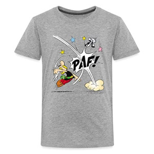 T-shirt Obélix, Romain - Astérix - gris chiné homme/femme