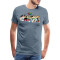 T-shirt Obélix, Romain - Astérix - gris bleu homme - miniature