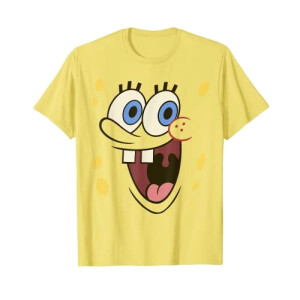 T-shirt Bob l'éponge jaune homme/femme