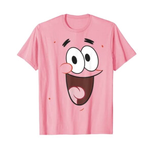 T-shirt Patrick l'étoile de mer - Bob l'éponge - rose homme/femme