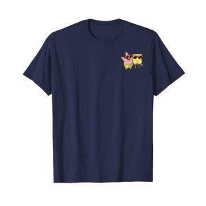 T-shirt Patrick l'étoile de mer - Bob l'éponge - bleu homme/femme