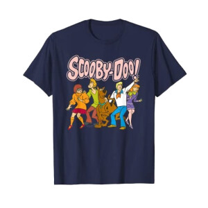 T-shirt Scooby-Doo bleu homme/femme