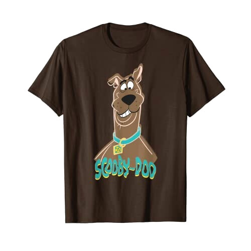 T-shirt Scooby-Doo marron homme/femme