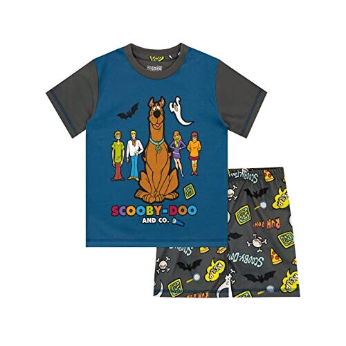 T-shirt Scooby-Doo bleu garçon