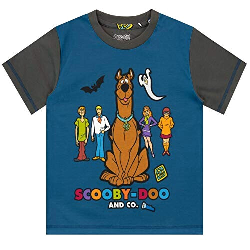 T-shirt Scooby-Doo bleu garçon variant 0 