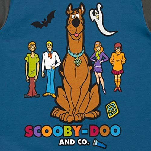 T-shirt Scooby-Doo bleu garçon variant 1 