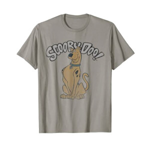 T-shirt Scooby-Doo gris homme/femme