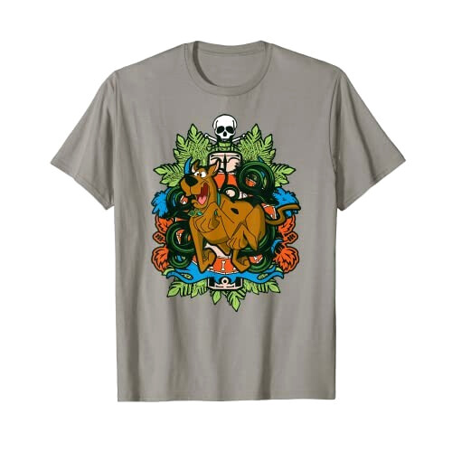 T-shirt Scooby-Doo gris homme/femme