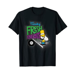 T-shirt Bart Simpson - Simpsons - noir homme/femme