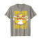 T-shirt Homer Simpson - Simpsons - gris homme/femme - miniature