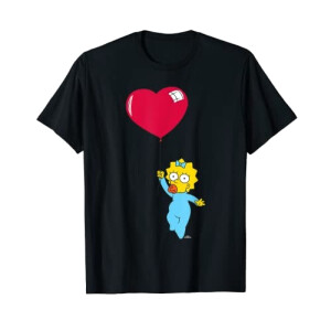 T-shirt Simpsons noir homme/femme