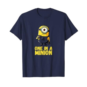T-shirt Les minions bleu homme/femme