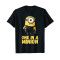 T-shirt Les minions noir homme/femme - miniature