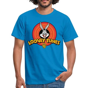 T-shirt Bugs Bunny bleu royal homme