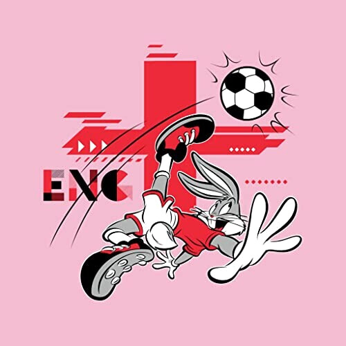 T-shirt Bugs Bunny light pink homme/femme variant 0 