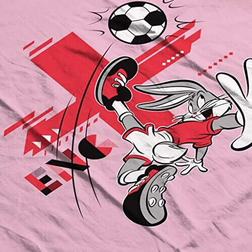 T-shirt Bugs Bunny light pink homme/femme variant 3 