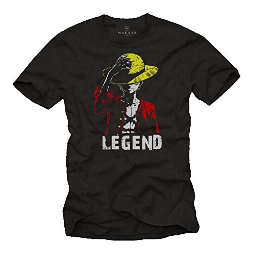 T-shirt Luffy - One Piece - noir homme/femme