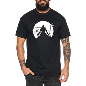 T-shirt Luffy, Zoro - One Piece - noir homme