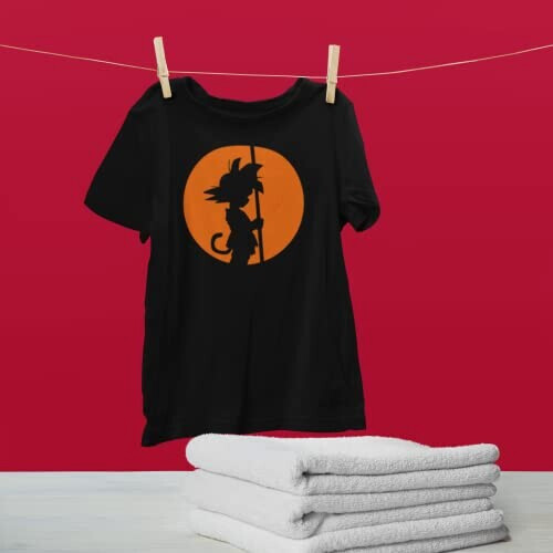 T-shirt Goku, Cell - Dragon Ball - noir homme variant 3 