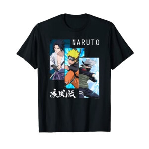 T-shirt Shino Aburame - Naruto - noir homme/femme