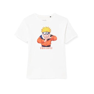 T-shirt Naruto blanc garçon