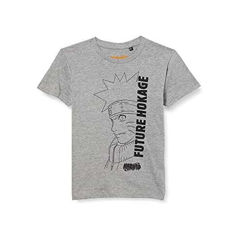 T-shirt Naruto gris melange garçon