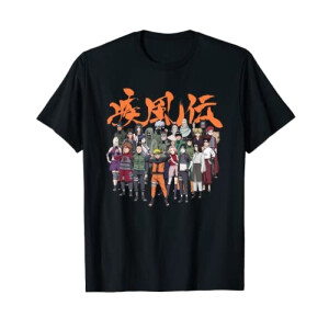 T-shirt Shino Aburame - Naruto - noir homme/femme