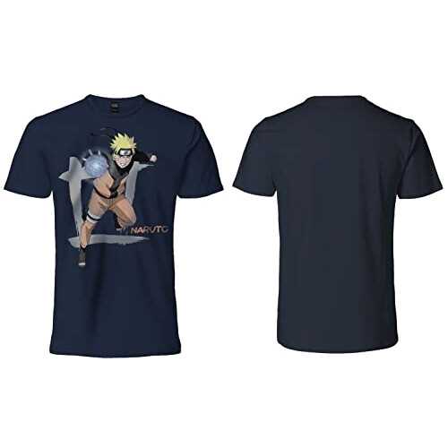 T-shirt Naruto bleu homme/femme variant 1 