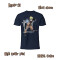 T-shirt Naruto bleu homme/femme - miniature variant 3