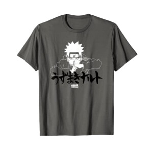 T-shirt Shino Aburame - Naruto - gris homme/femme