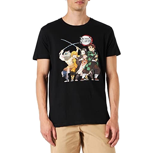 T-shirt Demon Slayer noir homme/femme