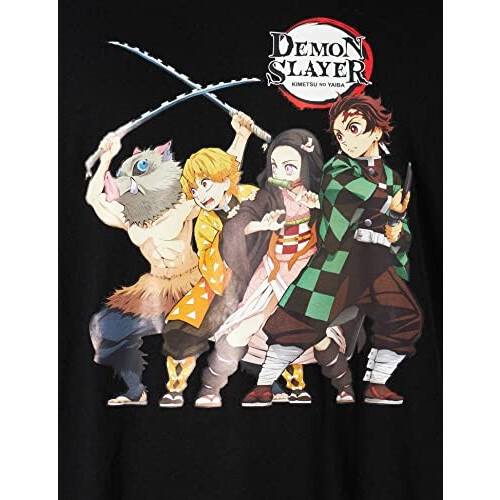 T-shirt Demon Slayer noir homme/femme variant 3 