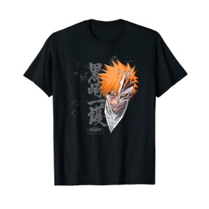 T-shirt Ichigo - Bleach - noir homme/femme