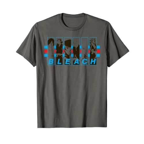 T-shirt Bleach gris homme/femme