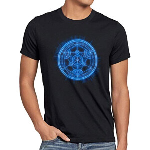 T-shirt Fullmetal Alchemist noir homme