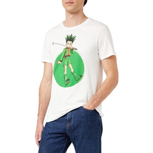 T-shirt Hunter × Hunter blanc homme/femme