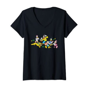 T-shirt Hunter × Hunter noir col en v femme